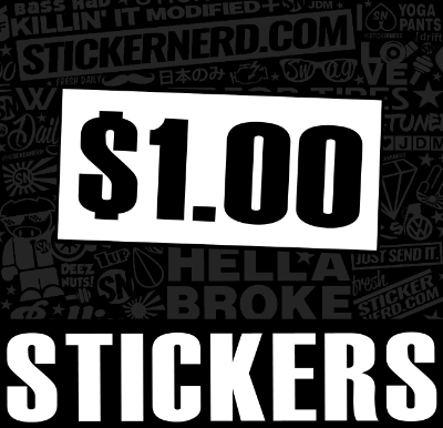 CHEAP STICKERS - STICKERNERD.COM