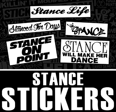 Stance Stickers