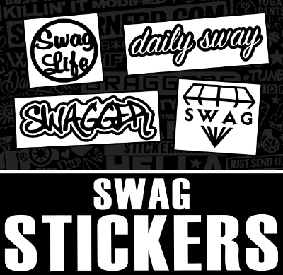 SWAG STICKERS - STICKERNERD.COM