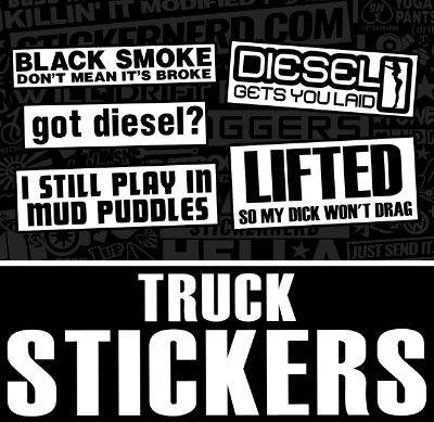 TRUCK OFF ROAD STICKERS - STICKERNERD.COM