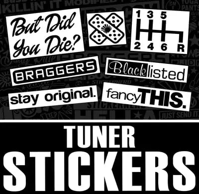 Jdm Stickers, Jdm Decals,  Tuner Stickers, Jdm Car Stickers, Decals