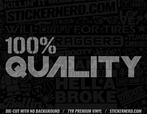 100% Quality Sticker - Decal - STICKERNERD.COM