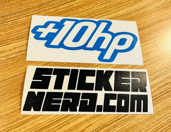 + 10Hp Sticker - Decal - STICKERNERD.COM