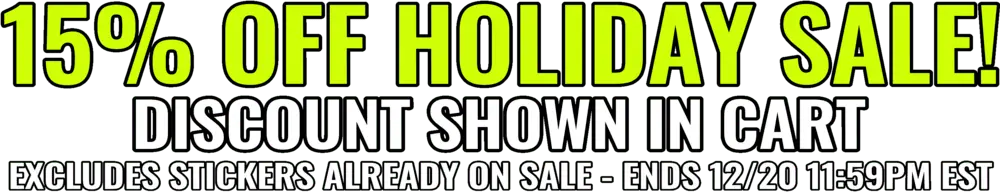 Black Friday and Cyber Monday sale banner with discount text.