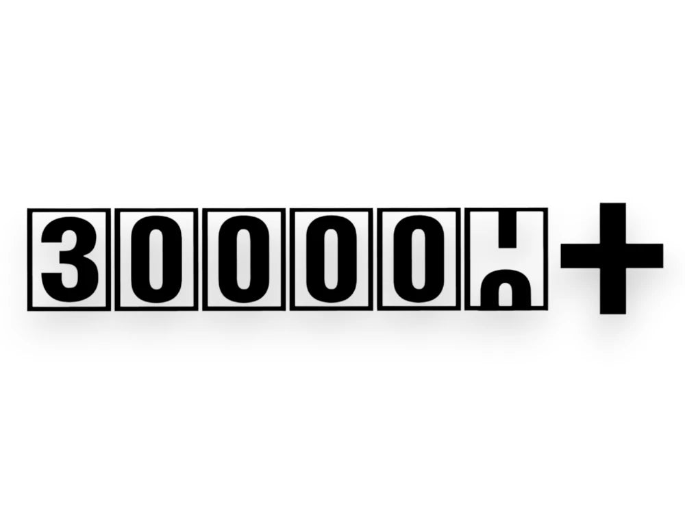 300000 + Sticker - Decal - STICKERNERD.COM