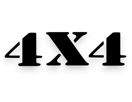 4x4 Sticker - Off Road Decal - STICKERNERD.COM