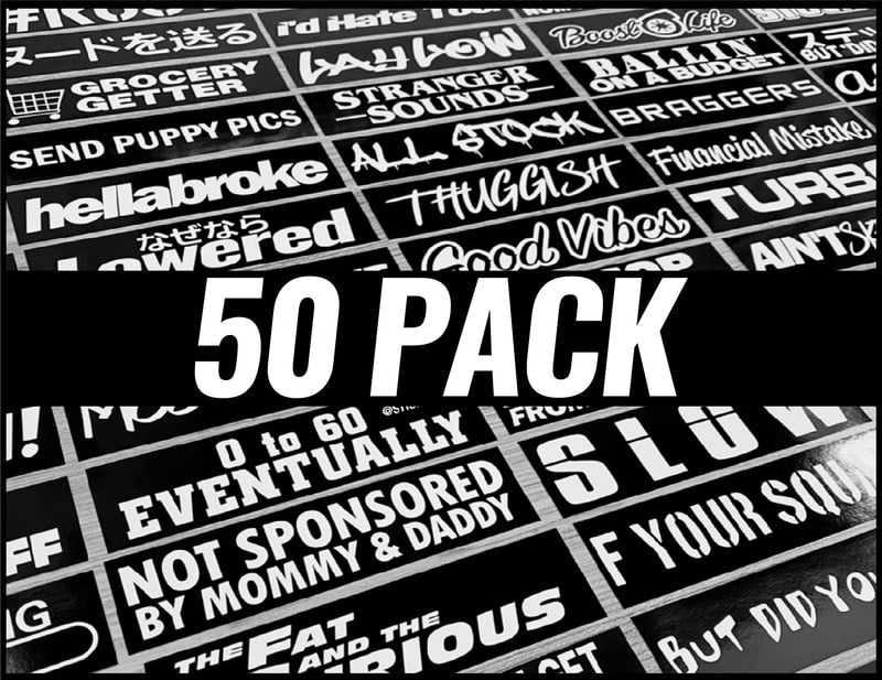 50pc Sticker Pack