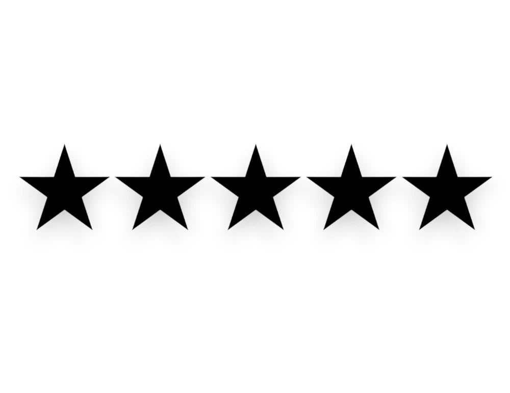 5 Star Wanted Sticker Decal - StickerNerd.com