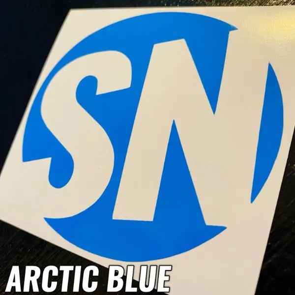 ARCTIC BLUE STICKERS - CAR DECALS - STICKERNERD