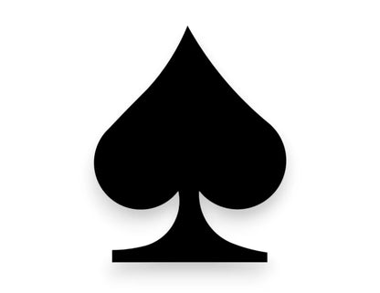 Ace of Spades Casino Sticker - Decal - STICKERNERD.COM