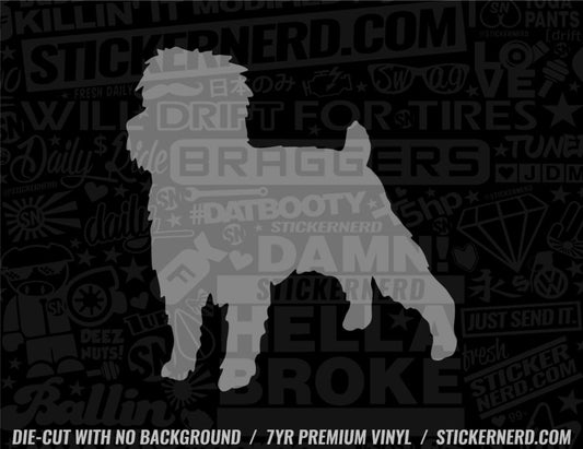 Affenpinscher Dog Sticker - Decal - STICKERNERD.COM