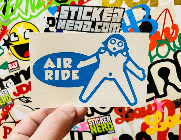 Air Ride Blowup Doll Decal - STICKERNERD.COM