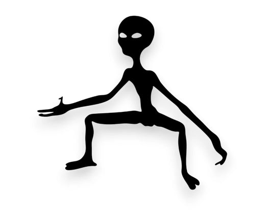 Alien Sticker - Decal - STICKERNERD.COM