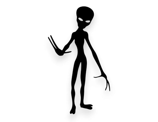 Alien Sticker - Decal - STICKERNERD.COM