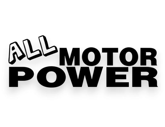 All Motor Power Sticker - Decal - STICKERNERD.COM