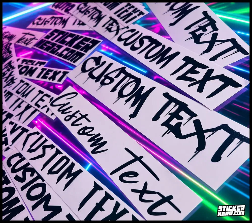 Custom Auto Decals - Car Stickers
