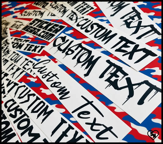 Auto Window Lettering - Custom Vinyl Stickers And Decals