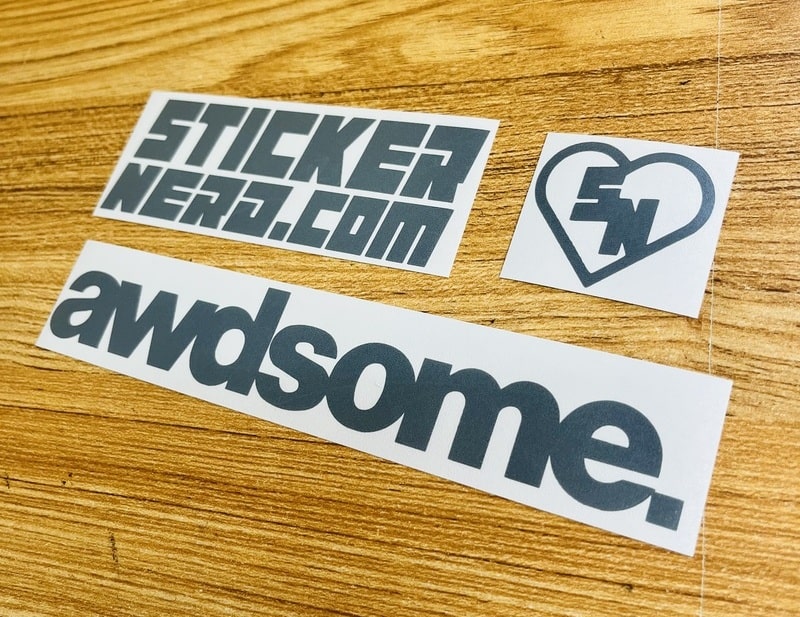 Awdsome Decal - STICKERNERD.COM - Sticker Nerd