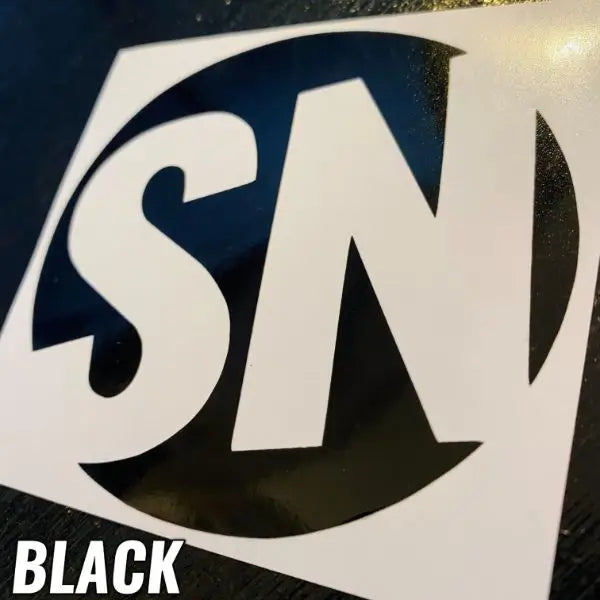 BLACK STICKERS - CAR DECALS - STICKERNERD