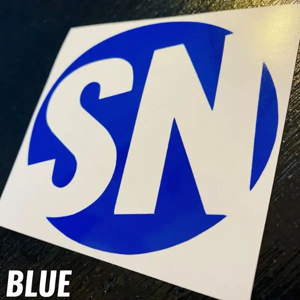 BLUE STICKERS - CAR DECALS - STICKERNERD