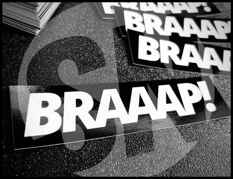 Braaap Sticker - Decal - STICKERNERD.COM