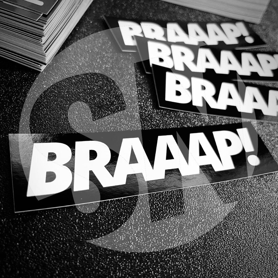 Braaap Sticker – StickerNerd.com