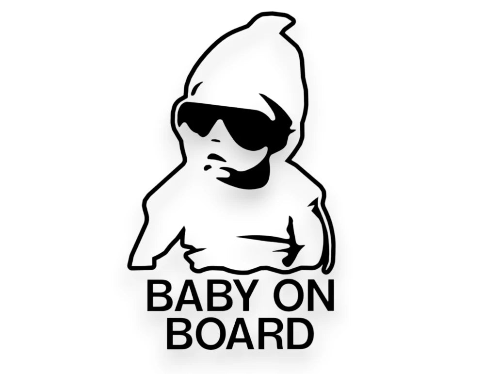 Baby On Board Sticker - Window Decal - STICKERNERD.COM
