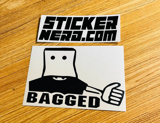 Bagged Sticker - STICKERNERD.COM