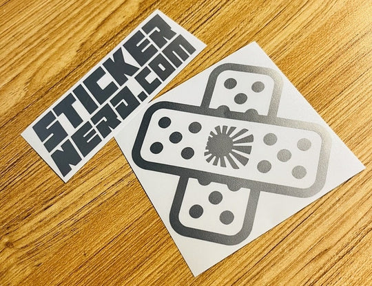 Bandage JDM Cross Sticker - STICKERNERD.COM