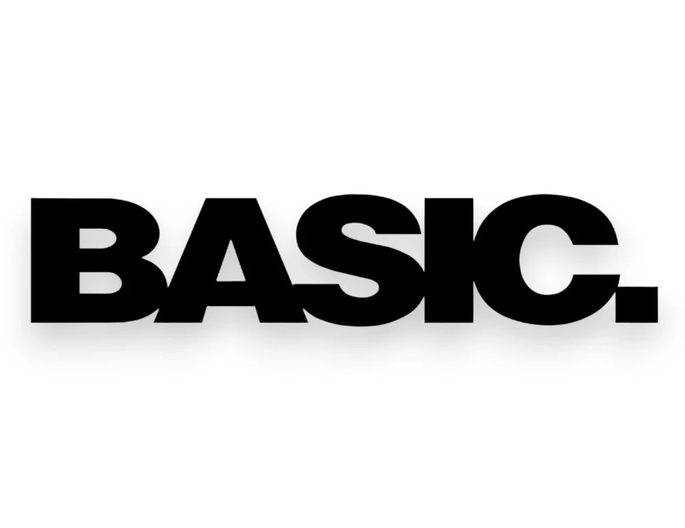 Basic Sticker - Funny Decal - STICKERNERD.COM