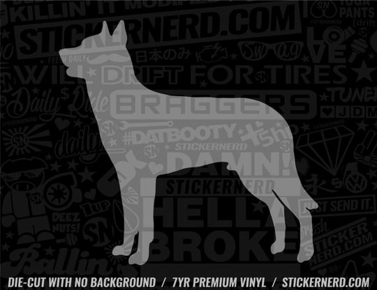 Beauceron Dog Sticker - Decal - STICKERNERD.COM