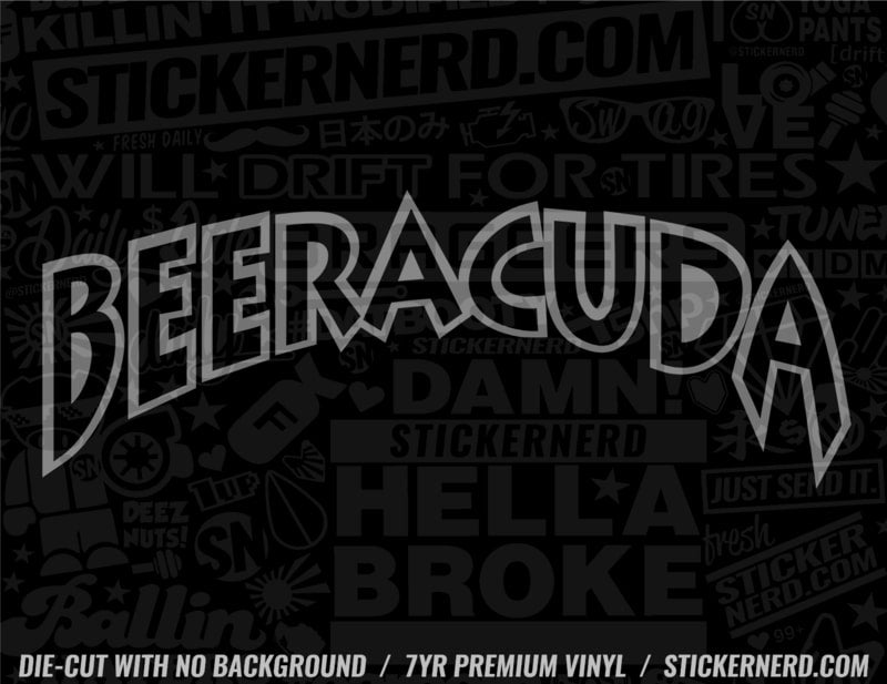 Beer Acuda Sticker - Decal - STICKERNERD.COM