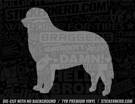 Bernese Mountain Dog Sticker - Decal - STICKERNERD.COM