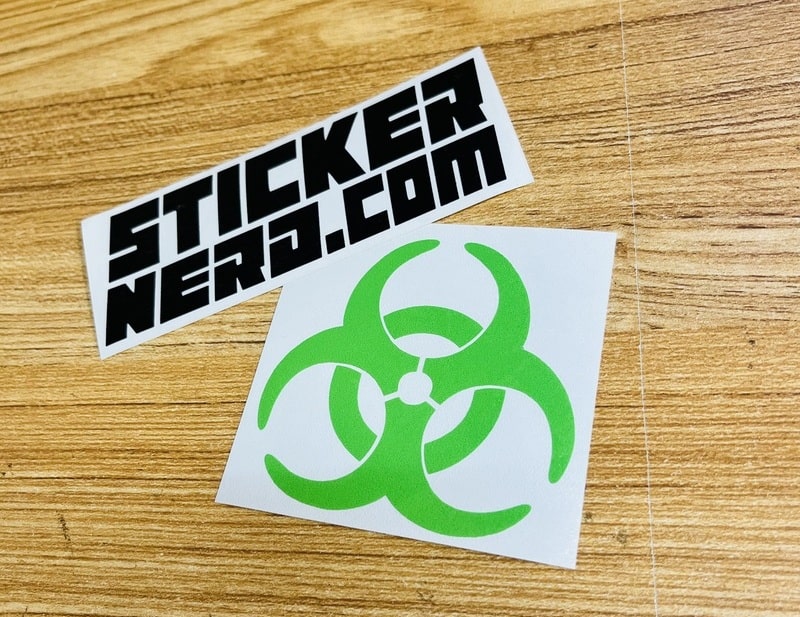 Biohazard Bio hazard Decal - STICKERNERD.COM