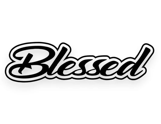 Blessed Sticker - Decal - STICKERNERD.COM