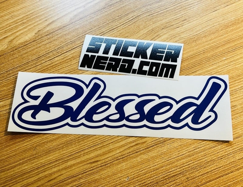 Blessed Sticker - STICKERNERD.COM