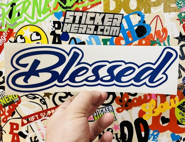 Blessed Decal - STICKERNERD.COM
