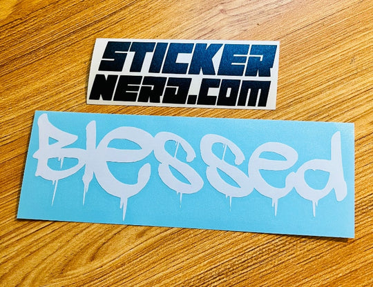 Blessed Sticker - STICKERNERD.COM