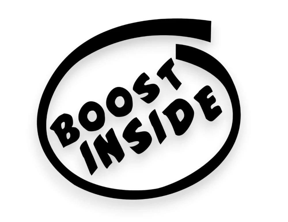 Boost Inside Sticker - Window Decal - STICKERNERD.COM