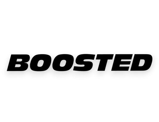 Boosted Sticker - Window Decal - STICKERNERD.COM