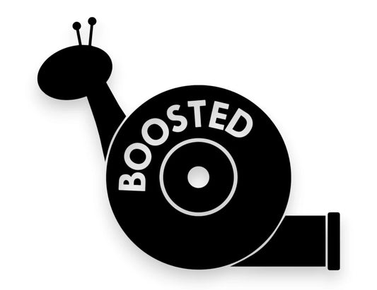 Boosted Snail Sticker - Decal - STICKERNERD.COM