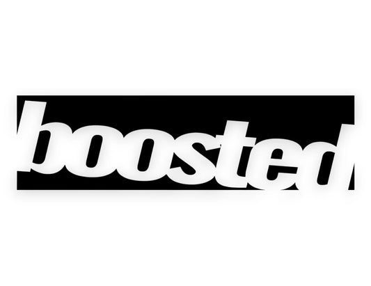 Boosted Sticker - Window Decal - STICKERNERD.COM