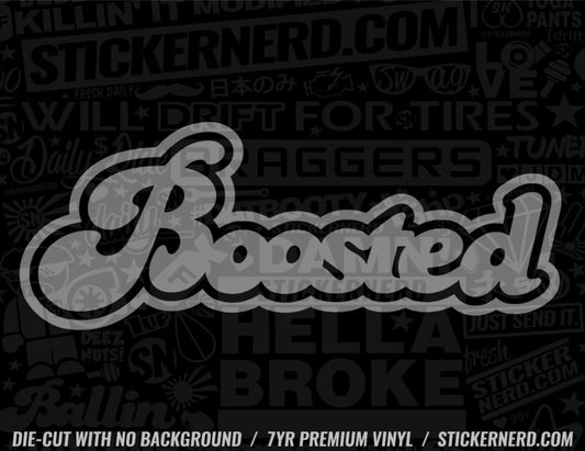 Boosted Sticker - Decal - STICKERNERD.COM