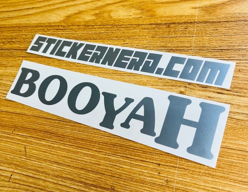 Booyah Decal - STICKERNERD.COM - Sticker Nerd