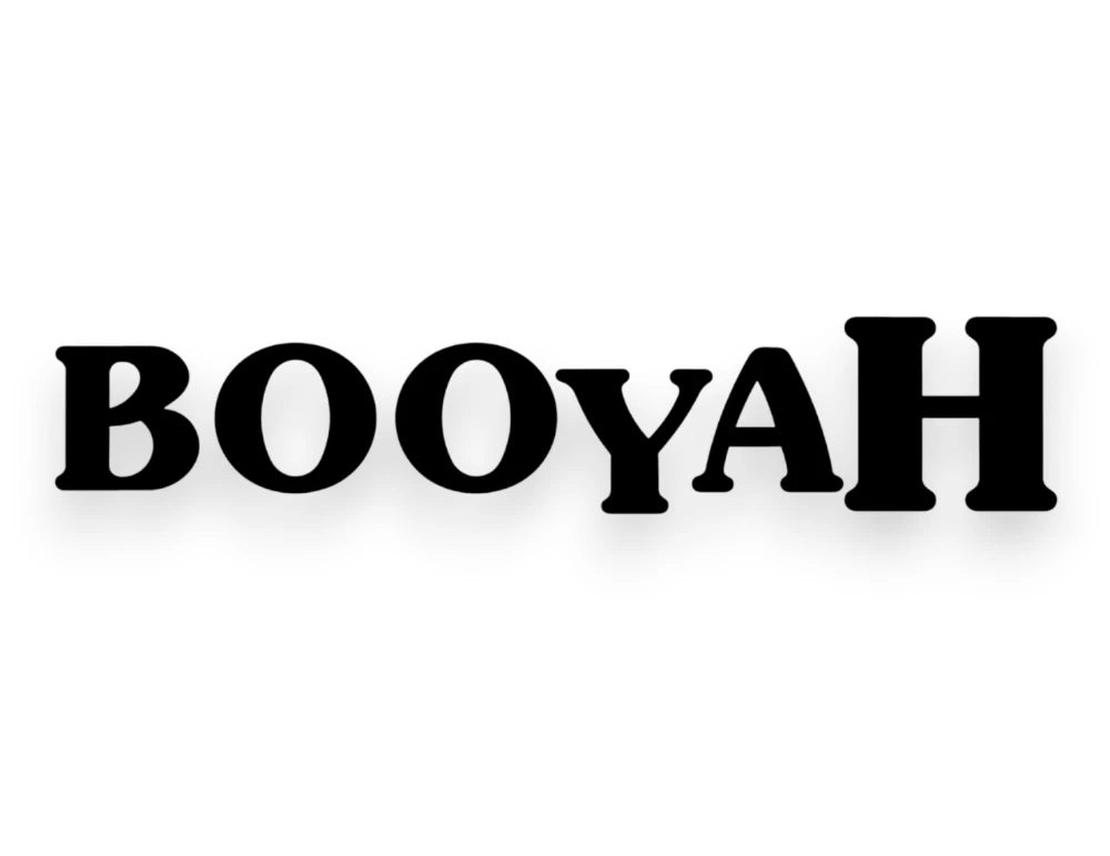 Booyah Sticker - Vinyl Decal - STICKERNERD.COM