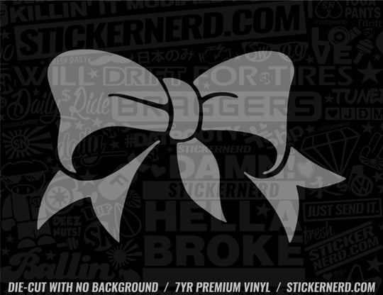 Bow Sticker - Decal - STICKERNERD.COM