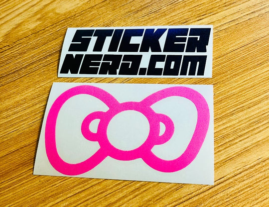 Bow Sticker - STICKERNERD.COM