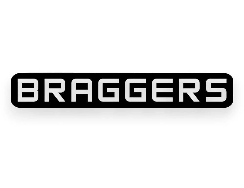 Braggers Sticker - Window Decal - STICKERNERD.COM