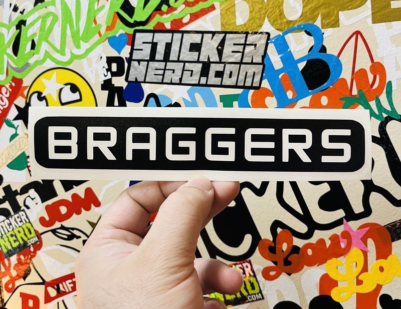 Braggers Decal - STICKERNERD.COM