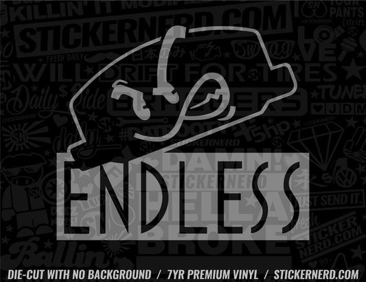 Endless Brake Caliper Sticker - Decal - STICKERNERD.COM